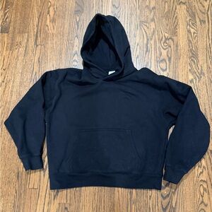 Aritzia Black sweatshirt hoodie perfect fit size Medium XL